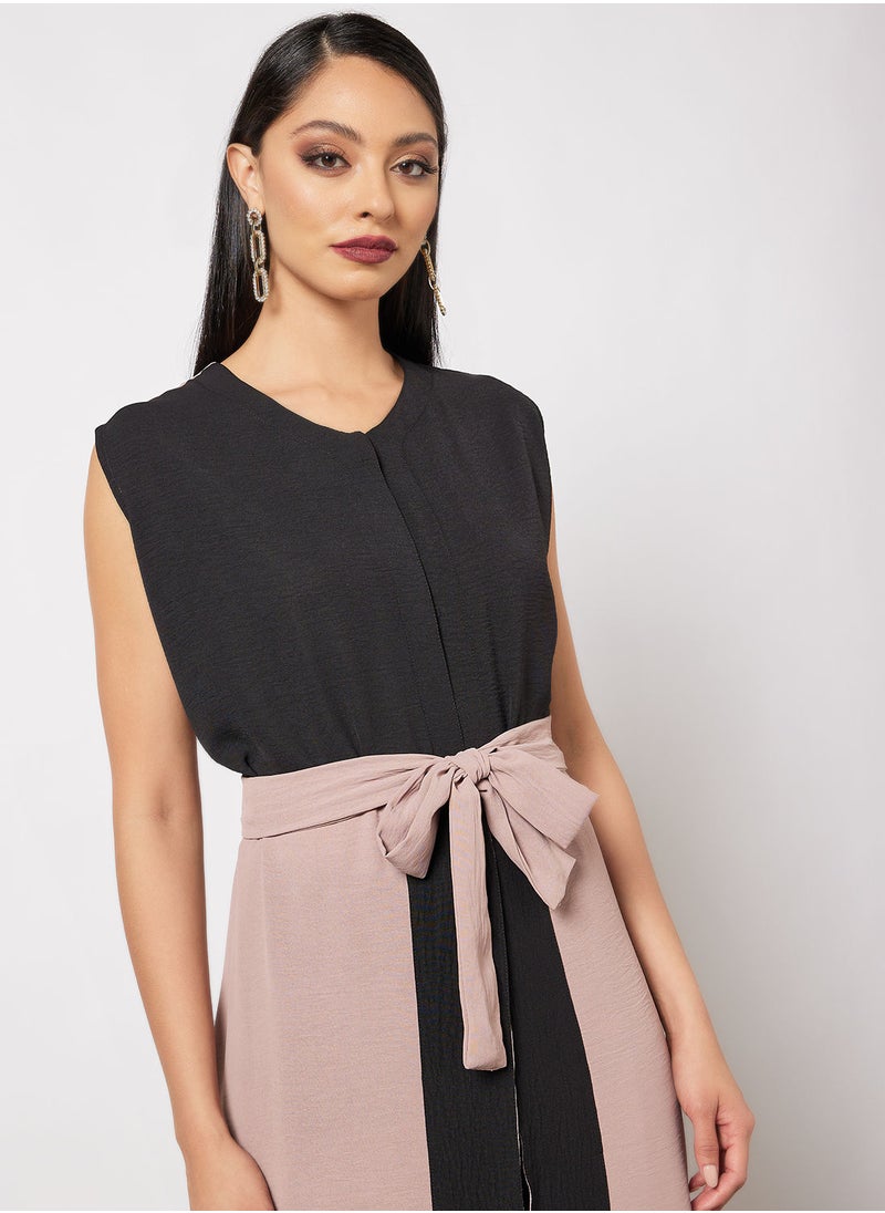 Hayat - Modest Vest With Belt And Sheila - Image 1