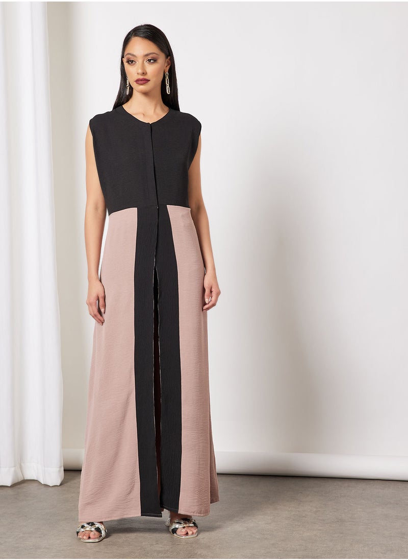 Hayat - Modest Vest With Belt And Sheila - Image 1