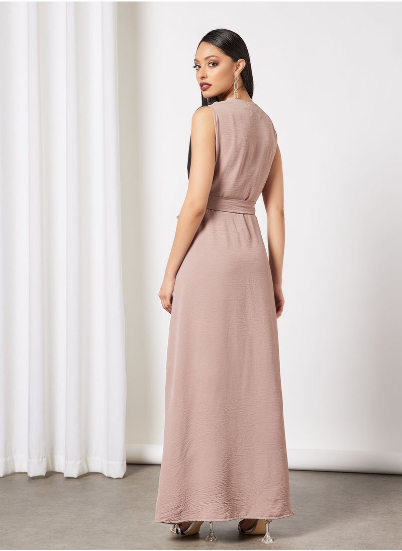 Hayat - Modest Vest With Belt And Sheila - Image 1
