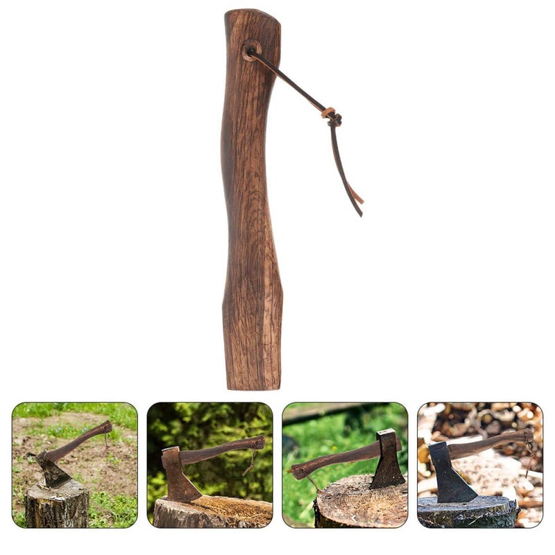 2pcs 26cm Wooden Axe Handle Replacement For Camping Outdoor Chopping Tools - Image 5