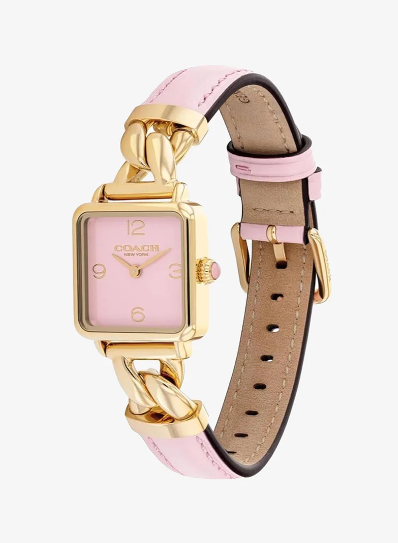 Coach  Quartz Movement analog Watch Leather Steel for Women | Best Price UAE