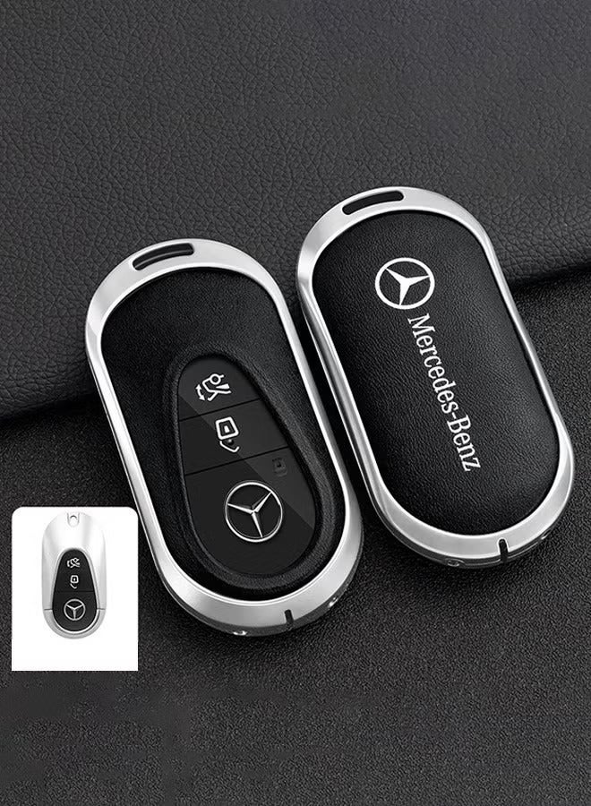 مناسبة ل 2021 مرسيدس بنز مفتاح حماية مجموعات الراقية سبائك الزنك سيارة مفتاح مجموعات - Image 2