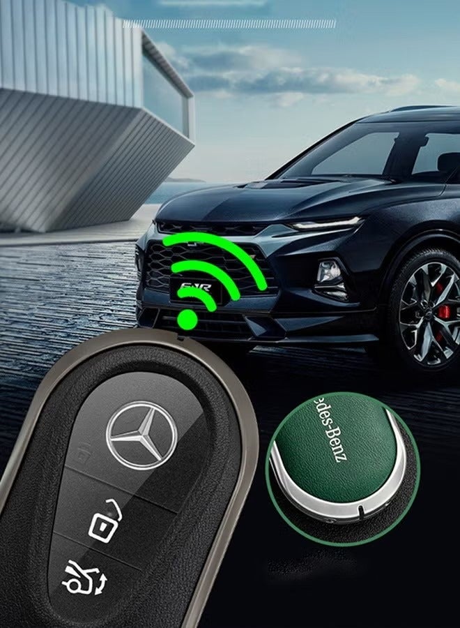 مناسبة ل 2021 مرسيدس بنز مفتاح حماية مجموعات الراقية سبائك الزنك سيارة مفتاح مجموعات - Image 3