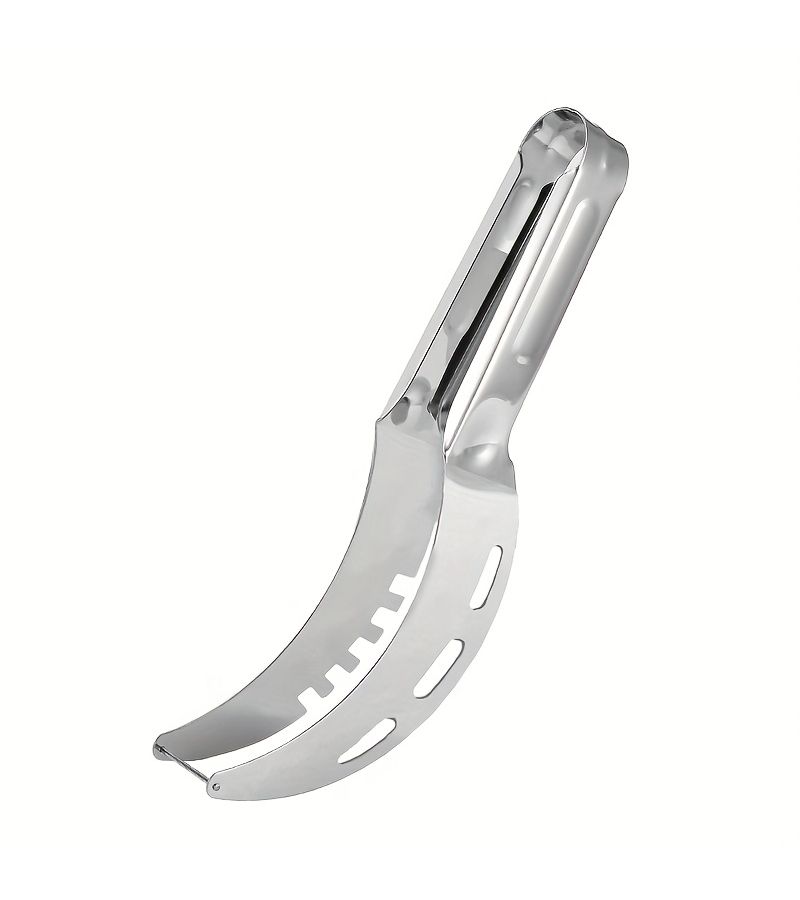 Stainless Steel Watermelon Slicer Fast Safe Fruit Cutter For Melon Cube Salad Kitchen Gadgets - Image 3