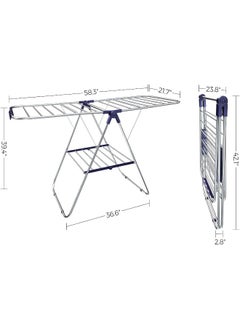 MOMENT Large Folding Clothes Dryer Clothes Rack  - Image 4