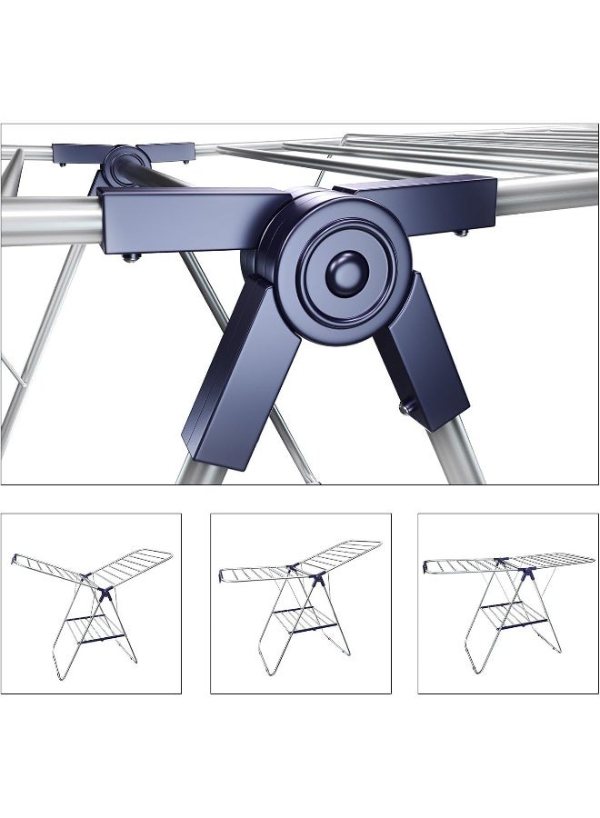 MOMENT Large Folding Clothes Dryer Clothes Rack  - Image 5