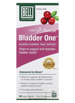 Bell Lifestyle For Women Bladder One 60 Veggie Capsules 