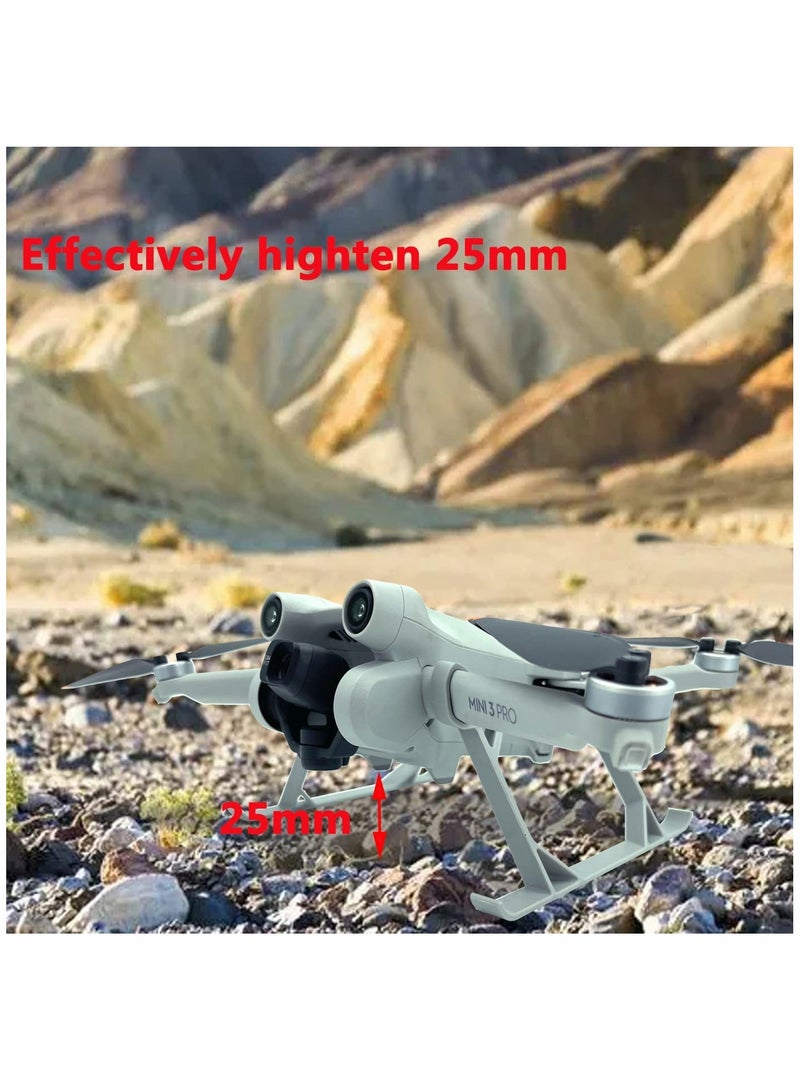مجموعة أرجل هبوط ممتدة لطائرة DJI Mini 3 Pro - ملحقات أرجل واقية لتحسين الاستقرار والسلامة أثناء الإقلاع والهبوط. - Image 5