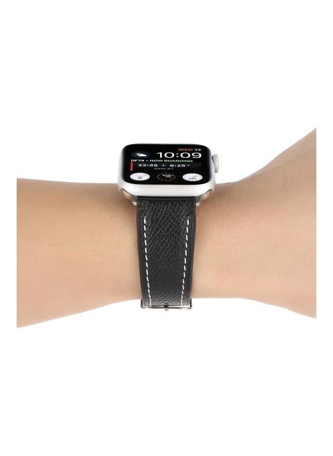 Generic - Ethnic Replacement Watchband For Apple Watch Series 1/2/3/4/5/6/7/SE 38/40/41mm Black - Image 1
