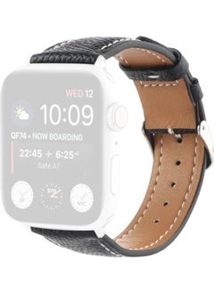Ethnic Replacement Watchband For Apple Watch Series 1/2/3/4/5/6/7/SE 38/40/41mm Black