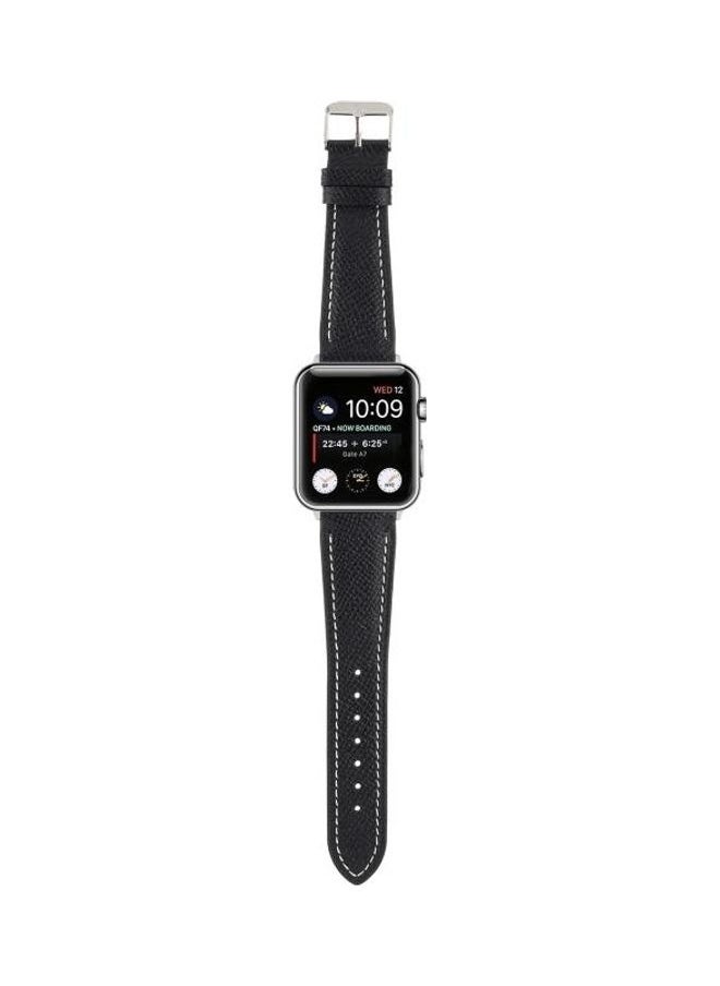 Generic - Ethnic Replacement Watchband For Apple Watch Series 1/2/3/4/5/6/7/SE 38/40/41mm Black - Image 1