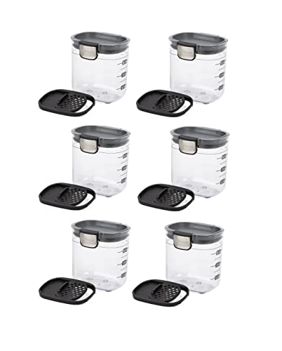Progressive PKS-401 1.5 Cup Mini Prokeeper+ Airtight Silicone Seal Storage Container Great For Spices & Baking Acessories (6- Piece) - Image 5