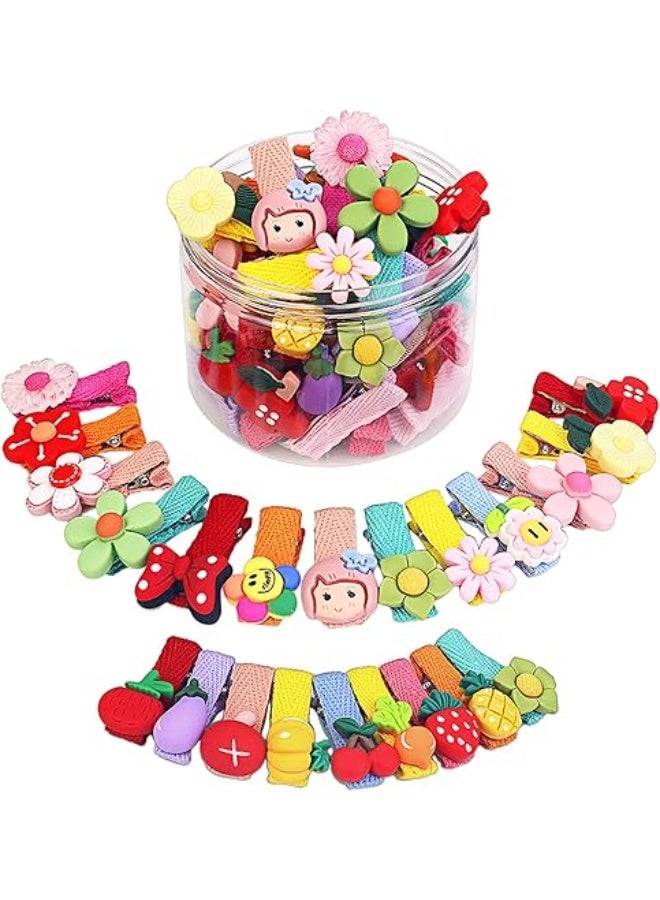 26 Pcs Colorful Hair Accessories Hair Clips for Girls Kids Baby Girl Toddlers Women (14711hb), One Size, Resin, No Gemstone - Image 1