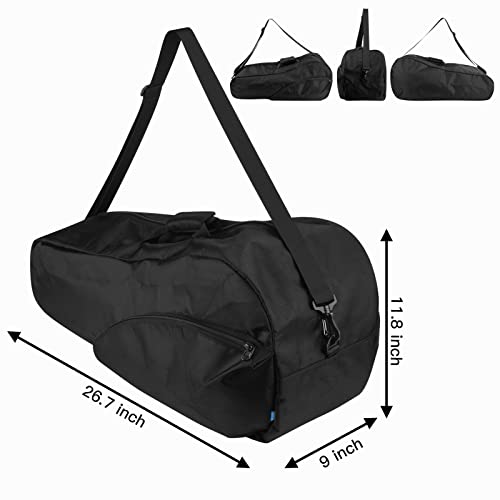 Xxerciz 3 Racquet Tennis Bag, Lightweight Tennis Bags for Women and Men to Hold Racket, Tennis Racquet Cover Bag with Adjustable Shoulder Strap for Tennis Players - Image 2