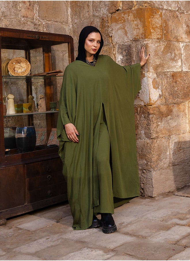 Clue Elegant Tencel Abaya  - Image 5