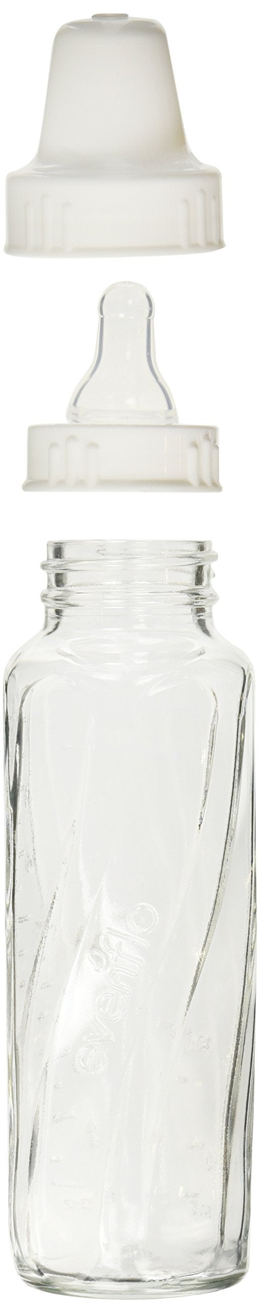 Evenflo 3 Pack Classic Glass Bottle, 8-Ounce - 2 Packs of 3 Bottles - Image 2
