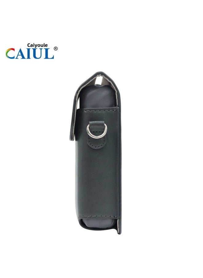 Generic CAIUL For Link Wide Printer Leather Case PU Leather Vintage Camera Bag Digital Photography Leather Case-Color:link Wide Black  - Image 4