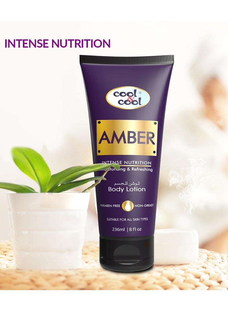 Cool & Cool Amber Body Lotion, 236ml - Image 2