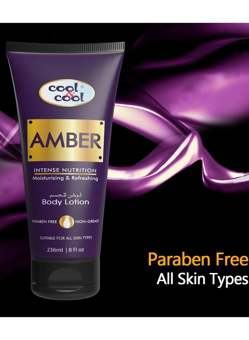 Cool & Cool Amber Body Lotion, 236ml - Image 3