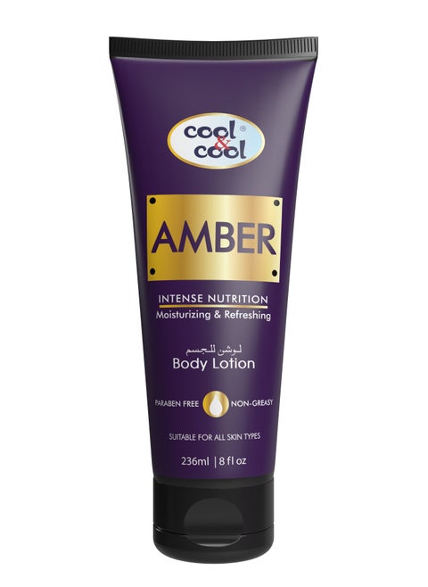 Cool & Cool Amber Body Lotion, 236ml