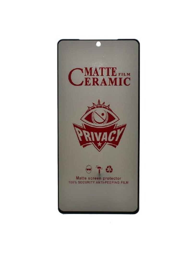 Matte Ceramic Privacy Screen Protector for Samsung Galaxy A52 - Image 1
