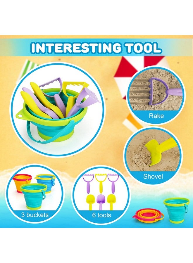 Toy Beach Toys Sand Toys Beach Toys For Kids Ages 4 8 Sandbox Toys Beach Toys Toddlers 1 3 Beach Toys For Kids Ages 8 12 Kids Beach Bucket Kids Beach Toys Sand Toys For Kids Ages 4 8 - Image 3