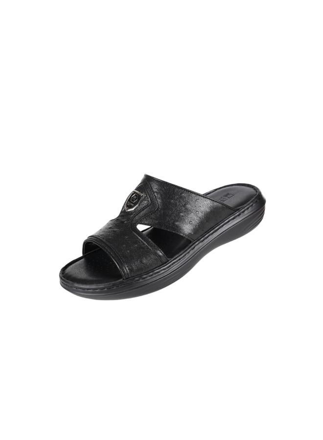 barjeel uno 008-3603 Barjeel Uno Mens Arabic Sandals 21410-60 Black  - Image 1