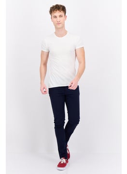 GANT Men Extra Slim Fit Solid Stretchable Jeans, Dark Blue  - Image 4