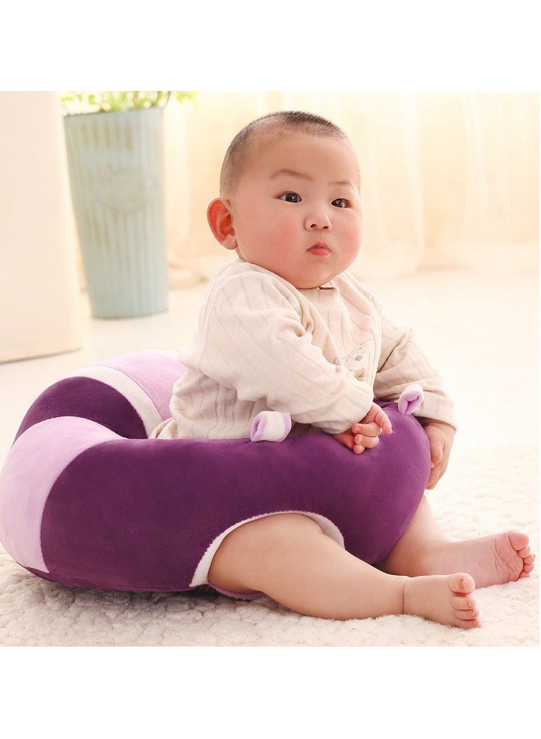 BAIG Baby Support Seat Sofa Plush Soft Animal Shaped Baby Learning to Sit Chair Keep Sitting Posture Comfortable Infant Sitting Chair - Image 1