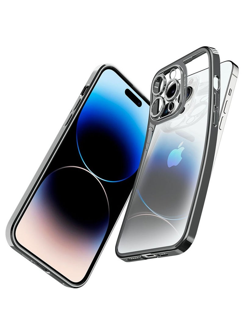 Optik Crystal for iPhone 14 PRO case cover - Chrome Gray