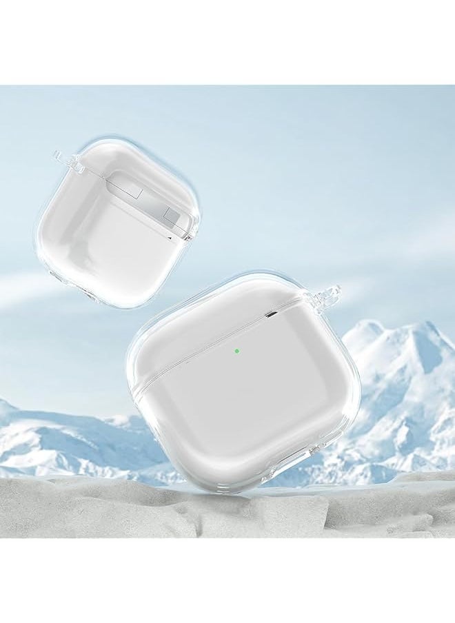 erorex - Clear Case For Airpods 4 2024 Shockproof Clear Soft Tpu Protective Case - Image 1