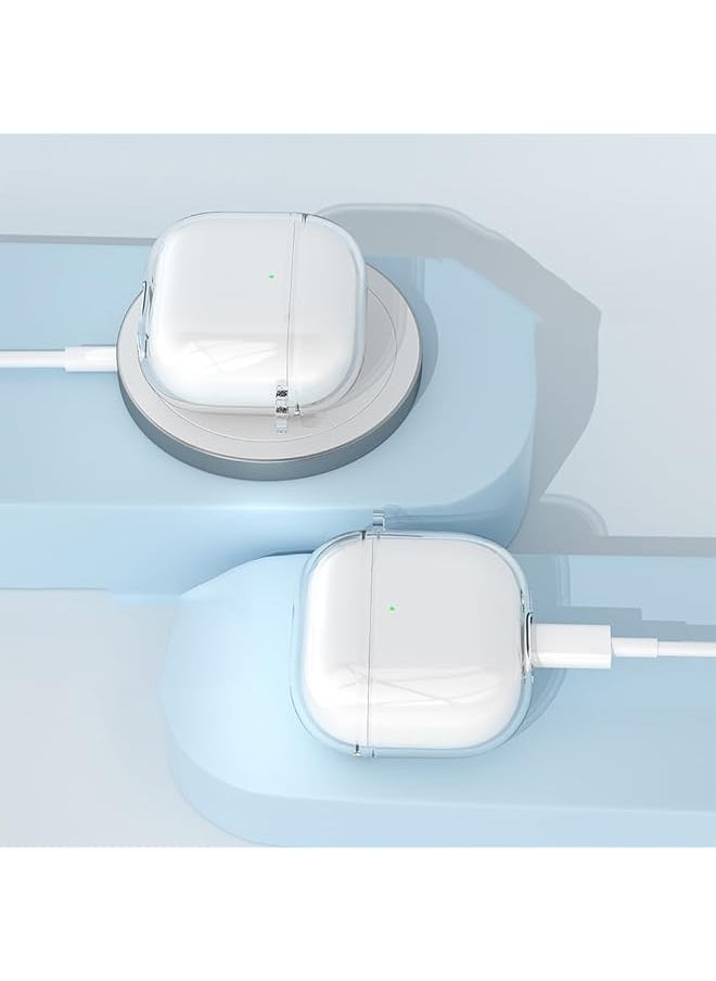 erorex - Clear Case For Airpods 4 2024 Shockproof Clear Soft Tpu Protective Case - Image 1