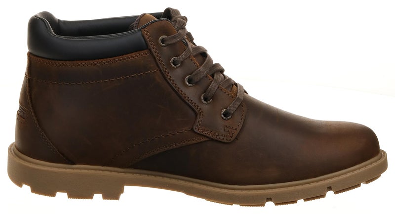 Rockport mens Rugged Bucks Waterproof chukka boots, Boston Tan, 9 US - Image 3