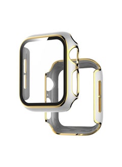 Y&D 2Piece Suitable For AppleWatch4/5/6/SE 40mm universal Watch Tempered Film Integrated Protective Case  - Image 1