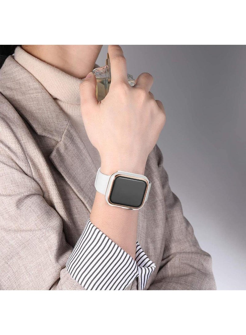 Y&D 2Piece Suitable For AppleWatch4/5/6/SE 40mm universal Watch Tempered Film Integrated Protective Case - Image 3