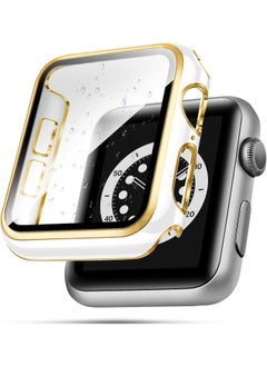 Y&D 2Piece Suitable For AppleWatch4/5/6/SE 40mm universal Watch Tempered Film Integrated Protective Case  - Image 2