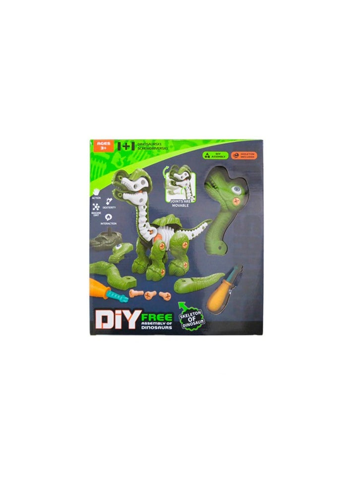 DIY Dinosaur Assembly game 