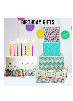 KASTWAVE Birthday Wrapping Paper, Happy Birthday Wrapping Paper Recycled Gift Wrapping Paper, Gift Wrap Set for Birthday, Bridal Baby Shower, Weddings, Graduations, Women, Men, Boy, Girl, All Occasion  - Image 2