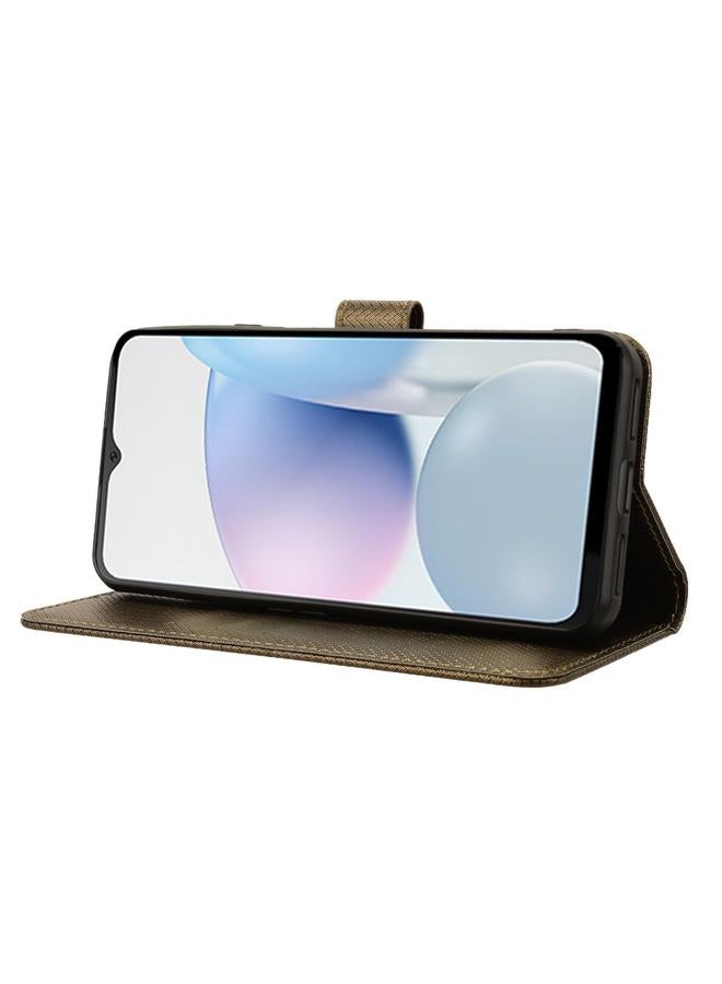 اس-توب جراب هاتف Cubot Note 50 مصنوع من الجلد بتصميم ماسي - Image 5