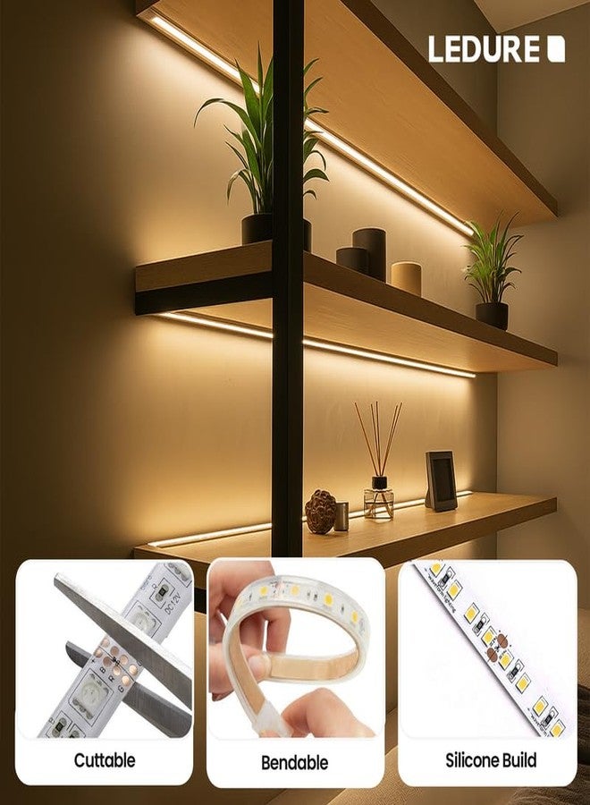 LEDURE Sera Rope Light, 50 Meter LED Strip, 120 LEDs/Metre, IP65 Waterproof, Flexible Decorative Strip Light for Indoor and Outdoor Use, for Diwali, Home and Garden Lighting, Warm White (Pack of 1) - Image 4