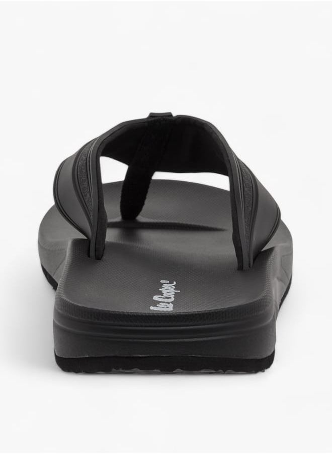 Lee Cooper Mens Logo Print Slip-On Flip Flops  - Image 4