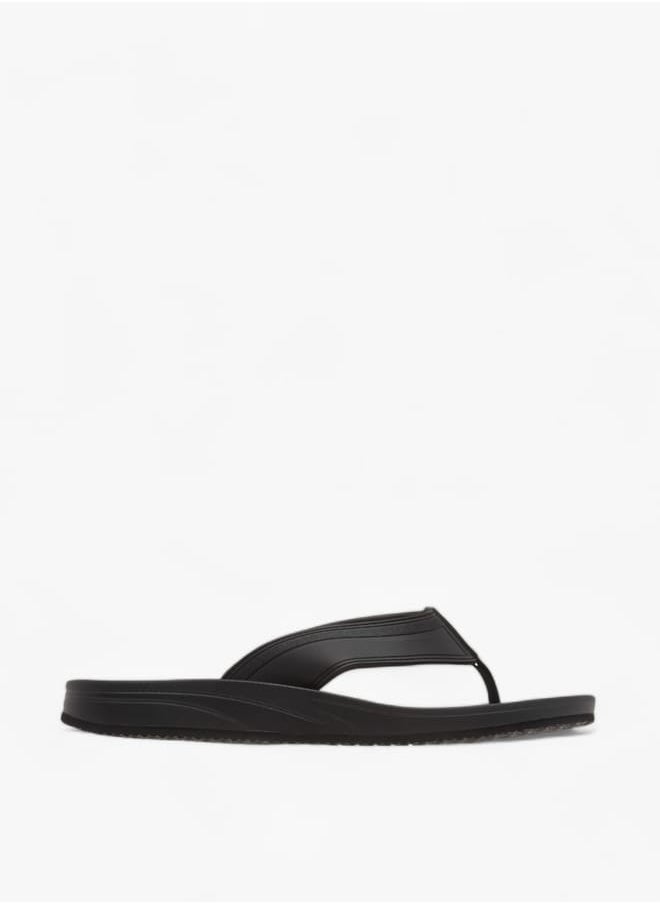 Lee Cooper Mens Logo Print Slip-On Flip Flops  - Image 1