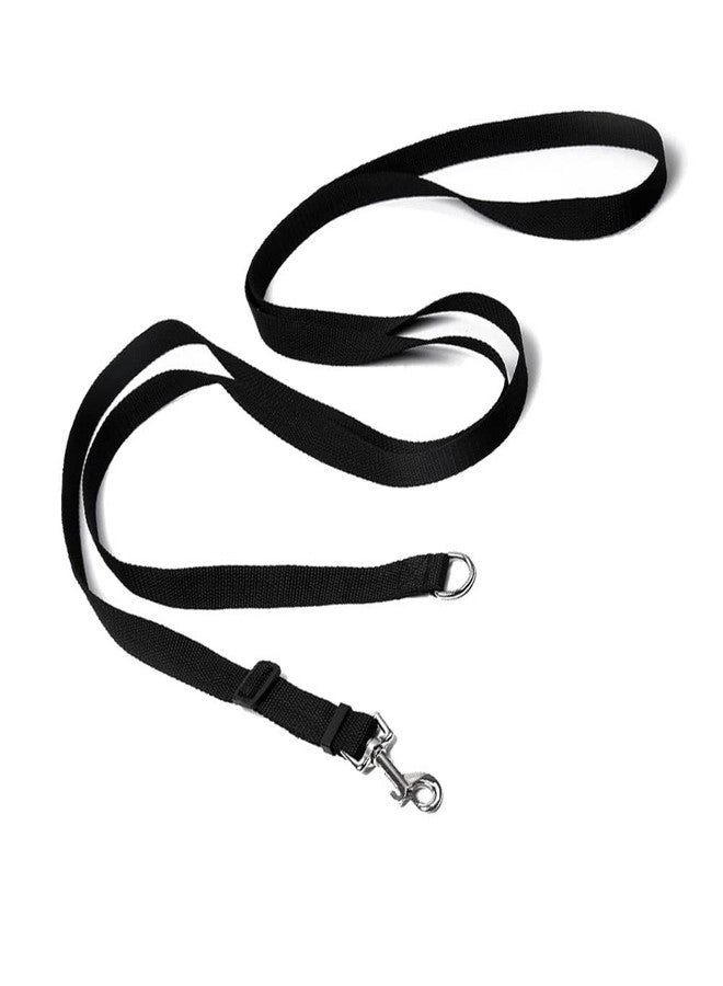 Drema Black Durable Nylon Dog Training Leash,Dog/Puppy Obedience Recall Training Agility Lead-10 ft 20 ft, Training Leash, Play, Safety, Camping,or Backyard (10ft) - Image 3