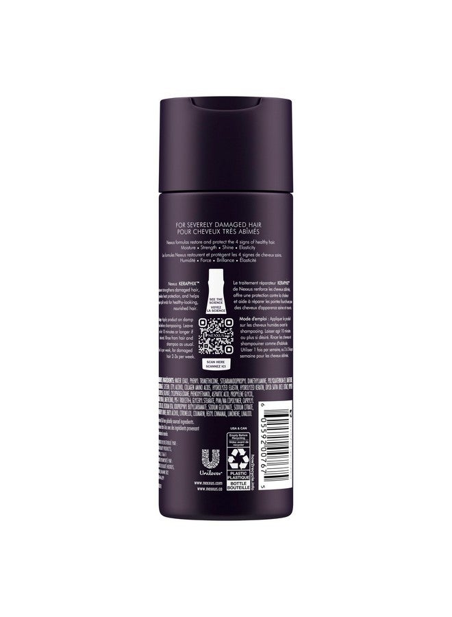 Nexxus Keraphix Damage Repair Pre-Wash Treatment Cream for Damaged Hair With Keratin Protein & Black Rice 6 oz - Image 2