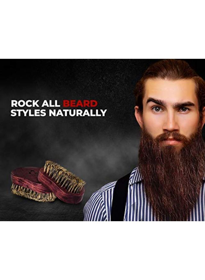 BEARDO Boar Bristle Beard Brush | Made In India - Image 3