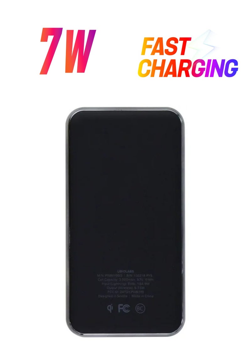 Ubiolabs Wireless Power Bank 3,000mAh - Image 1