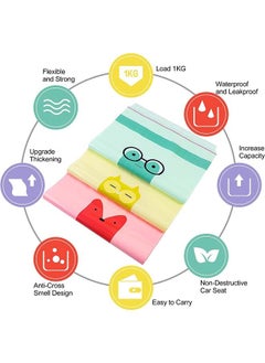 SKY-TOUCH Self Adhesive Trash Bags 45 Pcs,Waterproof Car Garbage Bag Disposable Trash Bags Leak Proof, Vomit Bags For Cars, Kitchens, Bedrooms, Study Rooms, Travel, Camping, Office  - Image 3