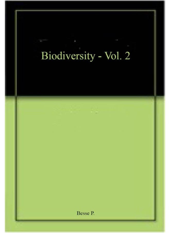 BIODIVERSITY VOL 2 (HB 2016) - pzsku/Z8D81D573DD33417BB882Z/45/_/1724845321/57bc34db-515a-495b-aa02-2c90913089de