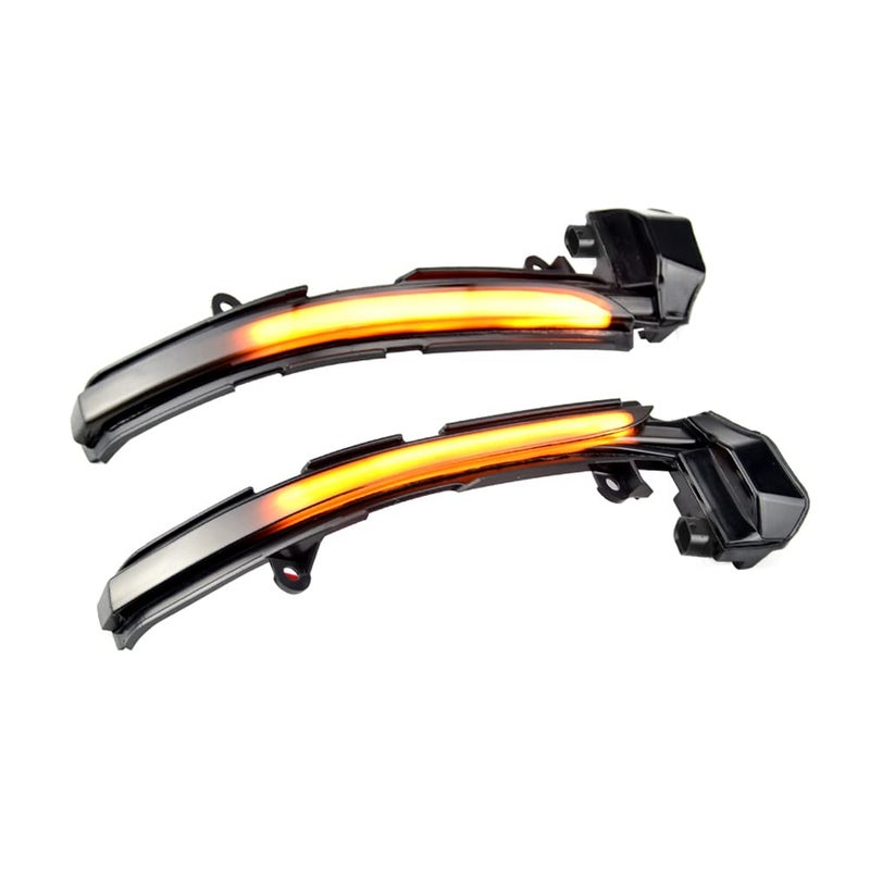 2pcs Dynamic Sequential Blink LED Side Mirror Turn Signal Light Assembly Compatible with Ja-guar XE XF XJ F-TYPE XK XKR I-PACE X250 X26 - Image 1