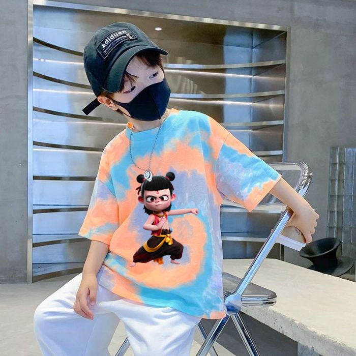 Boys' Short-Sleeved T-Shirt Arrival Cuhk Children'S Summer Cotton Boy'S Summer Dress Half-Sleeved T-Shirt - Image 1